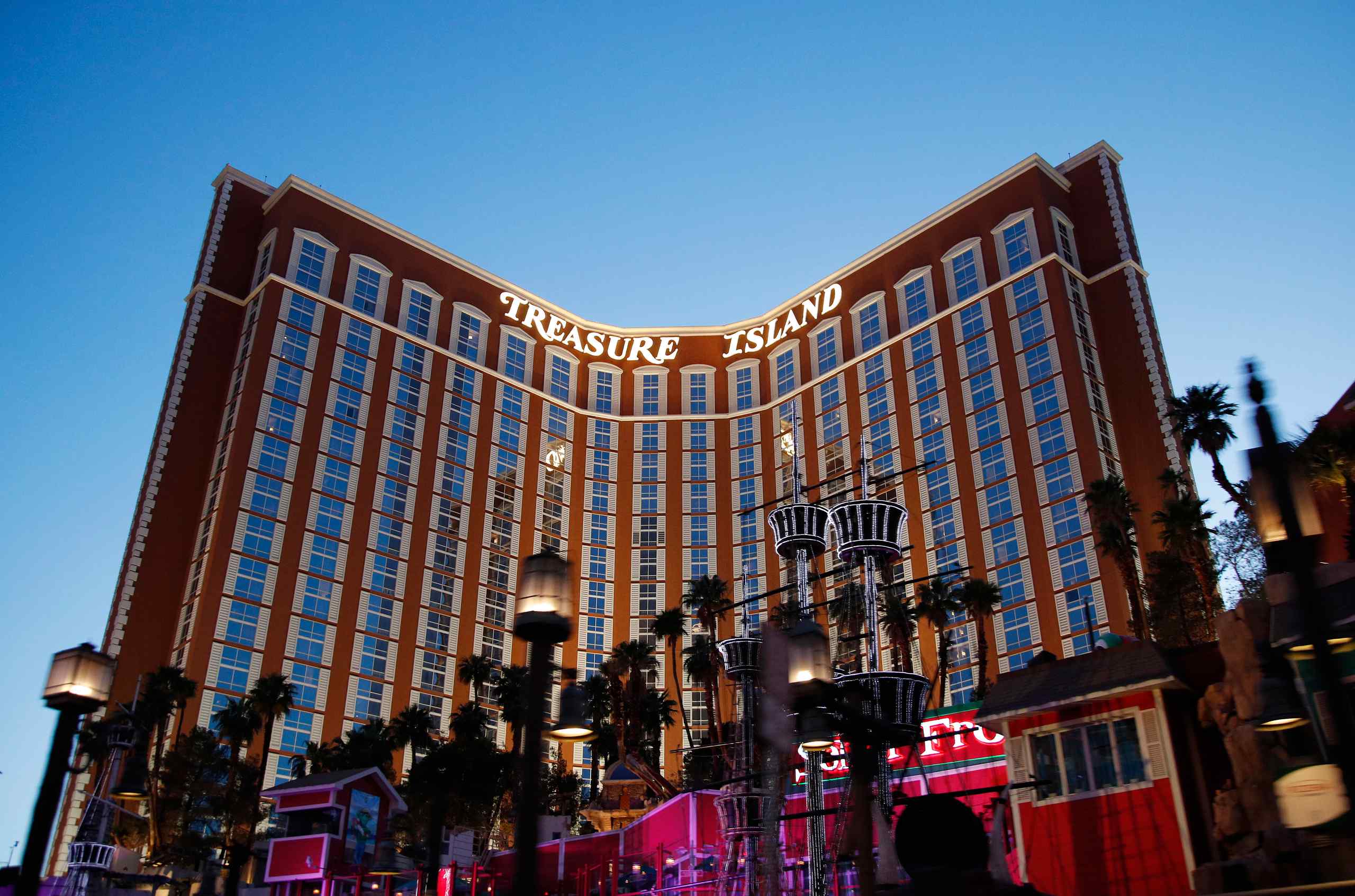 A photo of Treasure Island Casino in Las Vegas